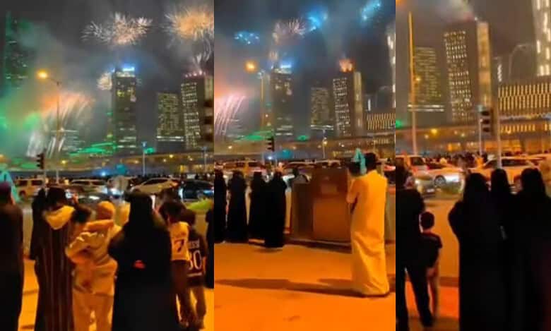 Saudi National Day videos falsely reported as Deepawali celebrations