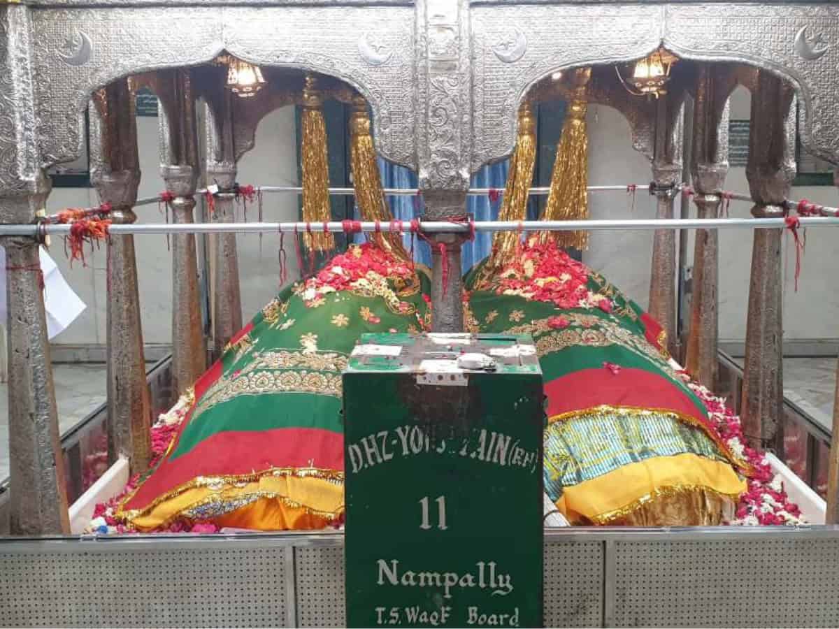 Yousufain Dargah in Hyderabad's Nampally