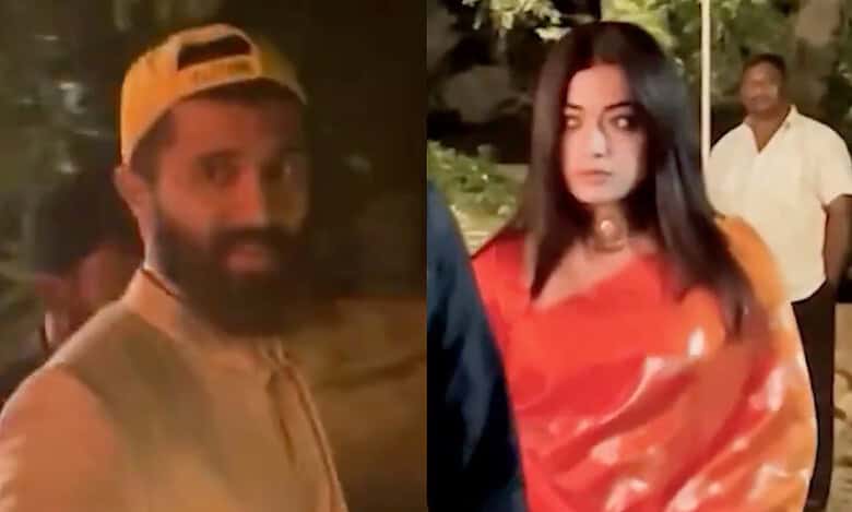 Vijay Devarakonda and Rashmika spark buzz at Tollywood wedding