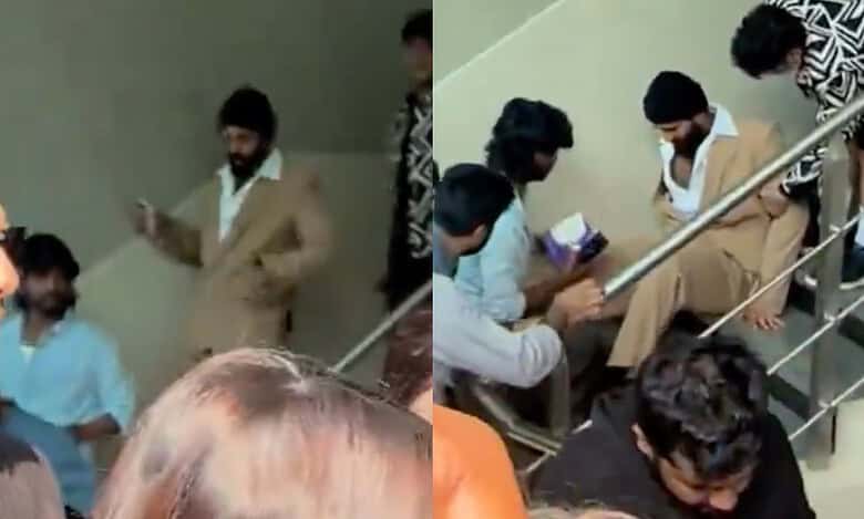 Caught on camera! Vijay Devarakonda falls from stairs, video viral