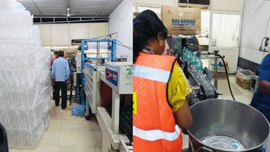Water company busted in Kacheguda for bottling fake and below par quality Bisleri and Kinley
