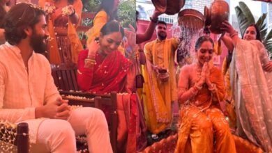 Naga Chaitanya and Sobhita Dhulipala's wedding: Haldi pics out