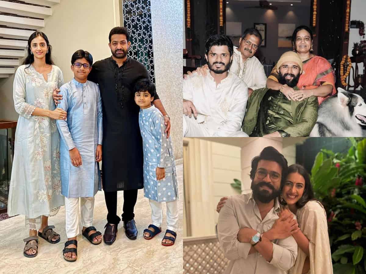 How Tollywood stars celebrated Diwali 2024 in Hyderabad