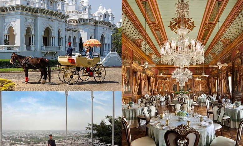 Explore the charm of Hyderabad's Falaknuma Palace on a budget
