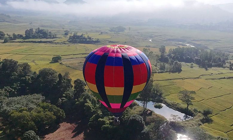 Hyderabd's latest adventure: Hot air ballooning in countryside