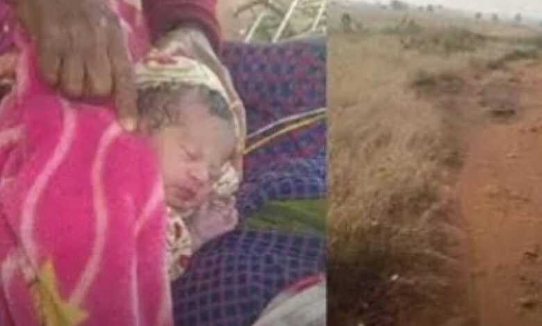 A pregnant woman delivers baby in an auto while being taken to the nearest primary health centre for delivery in Jharasangam mandal of Sangareddy district on Thursday.