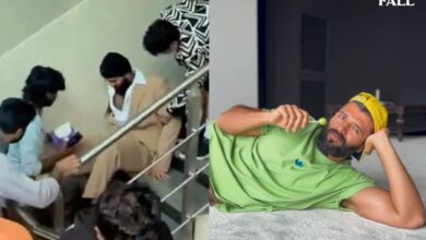 Vijay Deverakonda gives a funny spin to his viral fall video