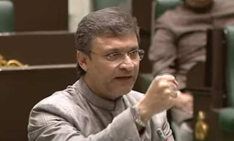 AIMIM floor leader Akbaruddin Owaisi criticises BRS for creating ruckus in the assembly on Friday, December 20.
