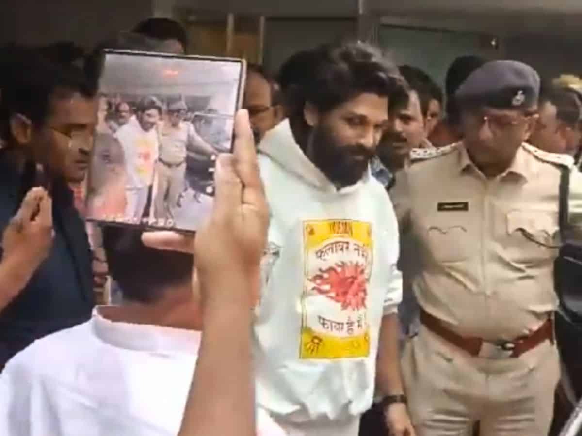Allu Arjun arrested over woman's death at Pushpa 2 premier in Hyderabad