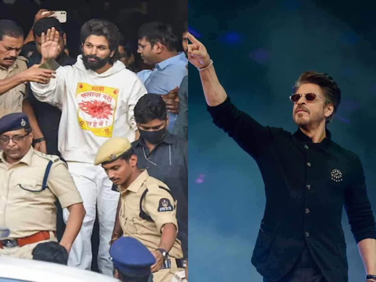 Allu Arjun's arrest: Shah Rukh Khan's name dragged in Nampally court