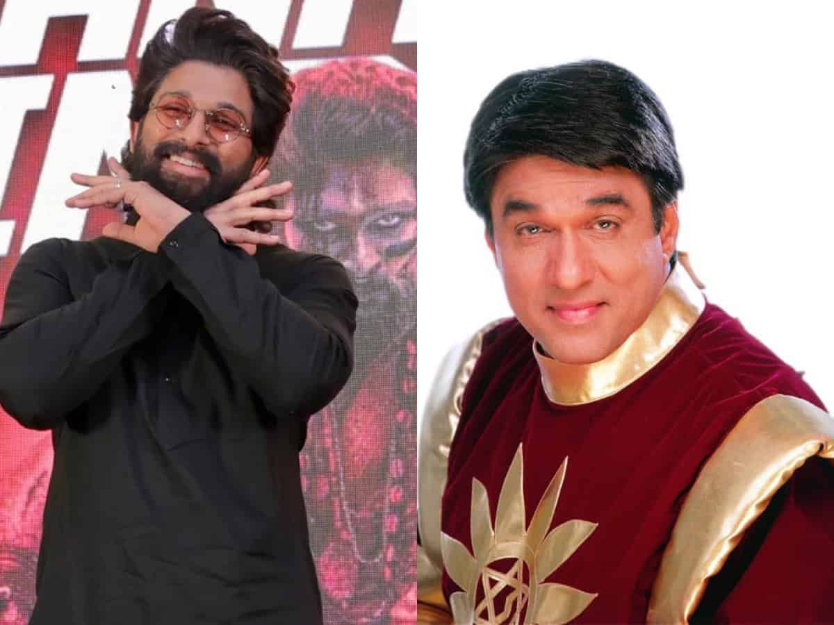 Allu Arjun gets stamp of approval from Mukesh Khanna to play this iconic role