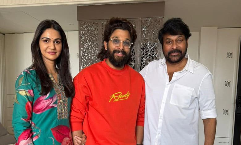 Allu Arjun and Chiranjeevi reunite: Viral photo melts hearts