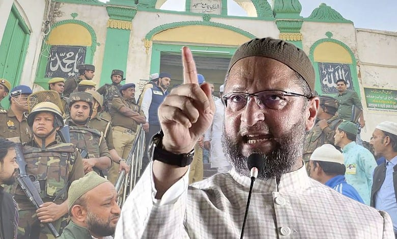 Asaduddin Owaisi slams UP govt over police outpost near Sambhal Masjid