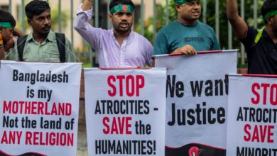 Bhagyanagar Ganesh Utsav Samithi to hold dharna at Dharna Chowk on Wendesday, protesting against the rising violence against Hindus in Bangladesh.