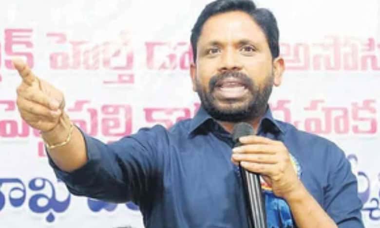BRS Leader Errolla Srinivas