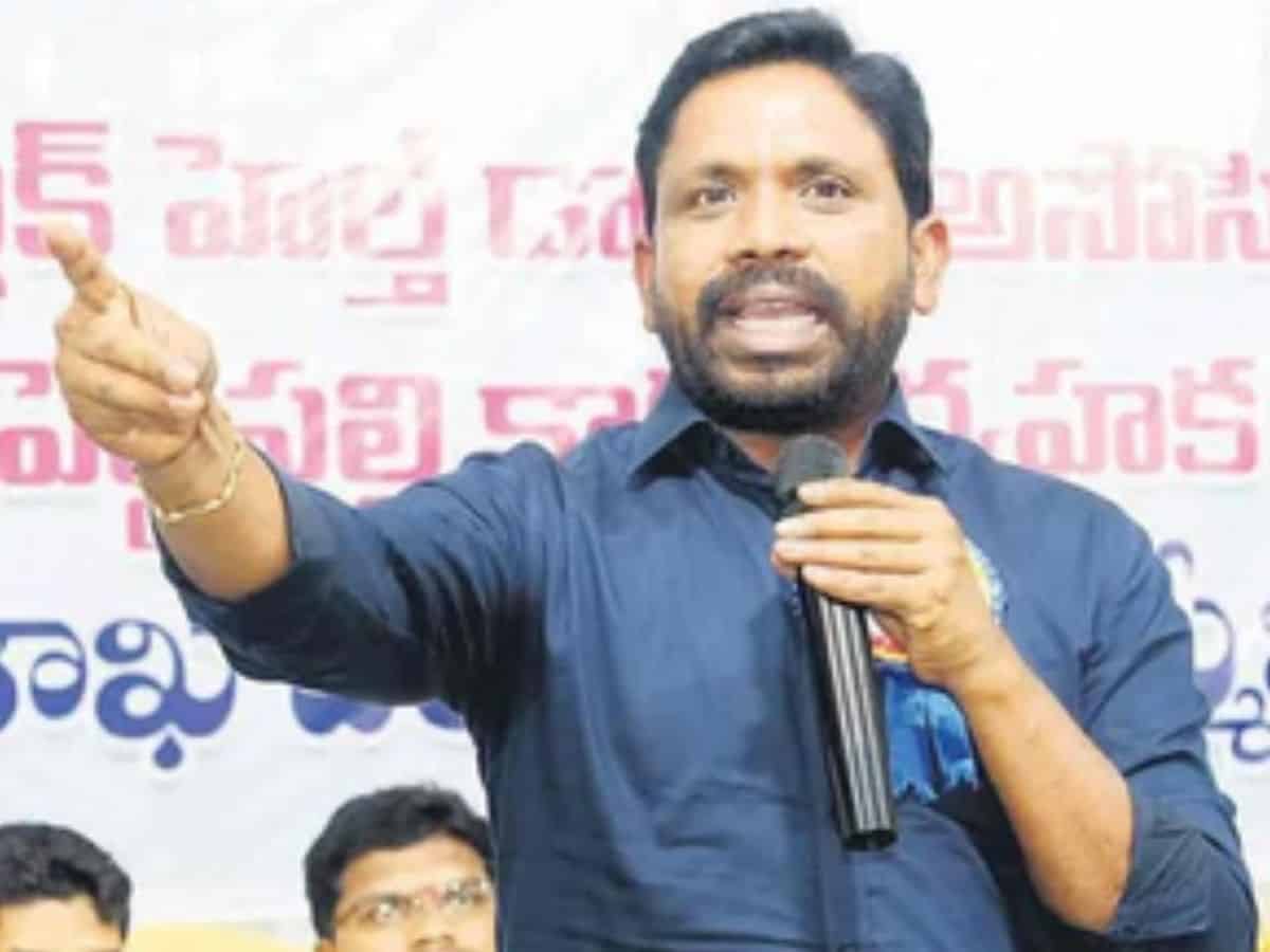 BRS Leader Errolla Srinivas