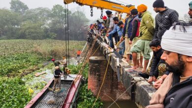 Bus accident in Bathinda