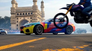 Supercars and bikes stunt show in Hyderabad: Date, tickets