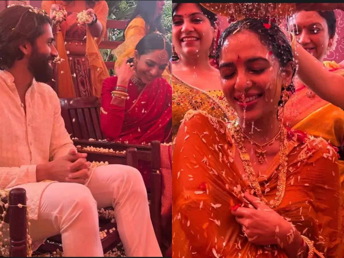 Sobhita Dhulipala’s Pelli Raata ceremony attended by Chaitanya’s family