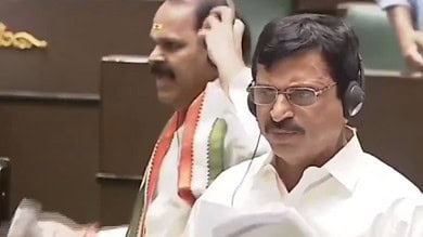Congress MLA accused of showing shoe to BRS legislator in Telangana Assembly