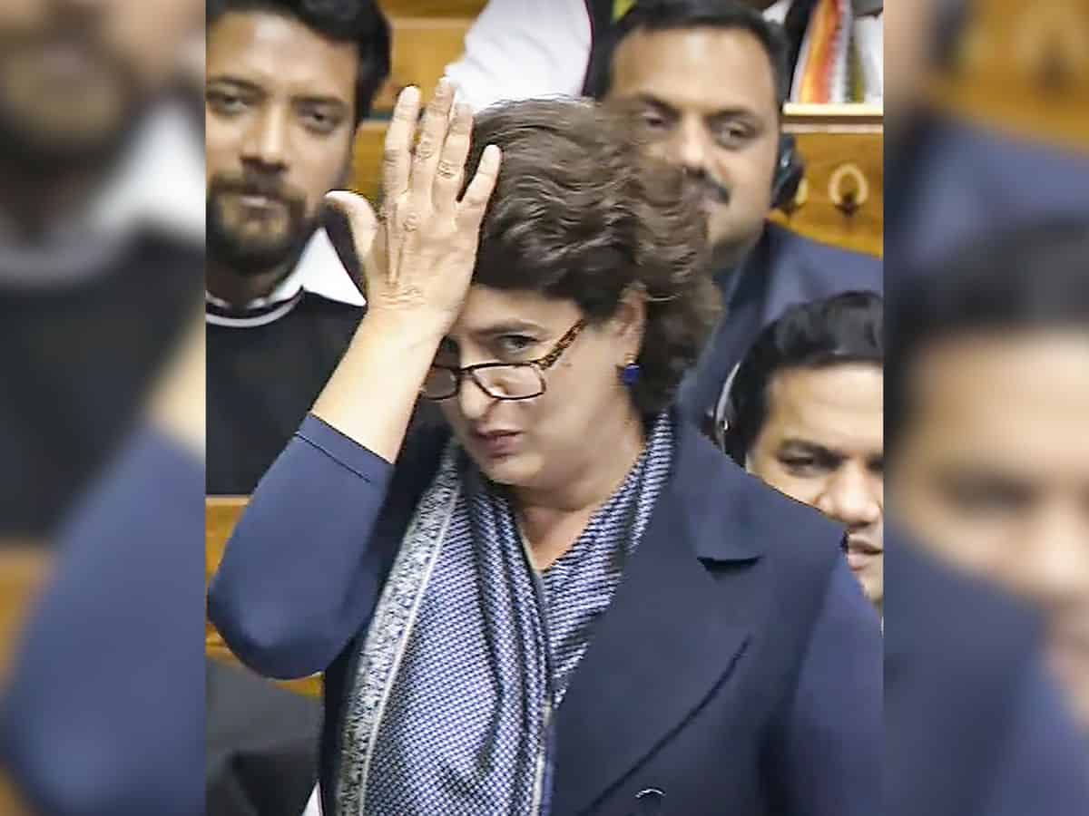 Congress MP Priyanka Gandhi Vadra