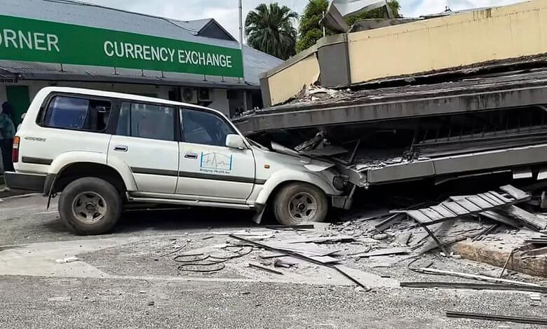 Damage of Vanuatu Earthquake