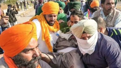 Farmers protest: 8 injured, march halted after tear gas shelling