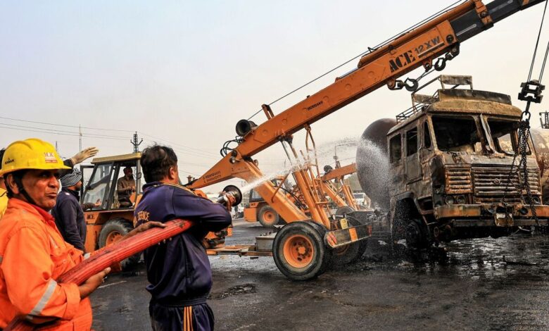 Fire accident in Jaipur