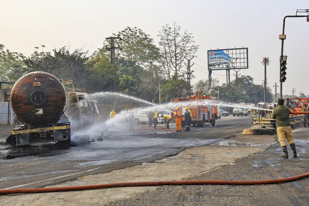 Fire accident in Jaipur