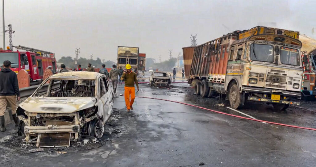 Fire accident in Jaipur