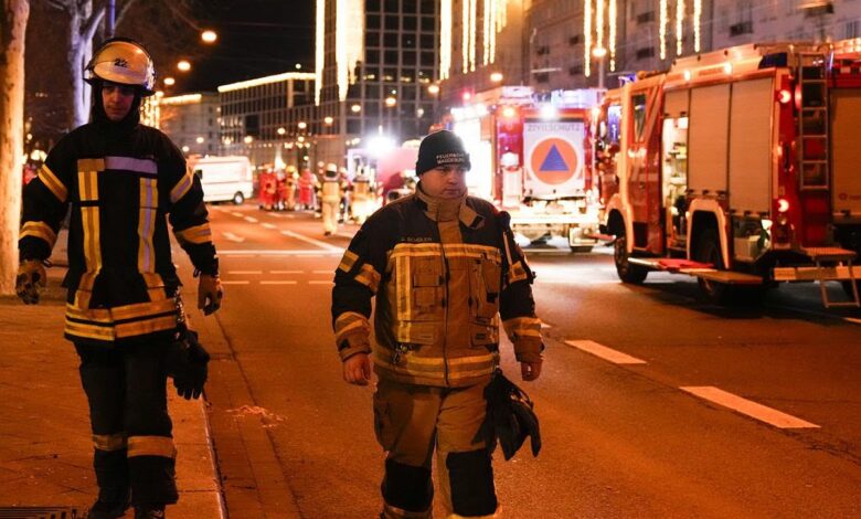 At least 2 dead, 60 injured after car rams into Germany Christmas market; Saudi man held