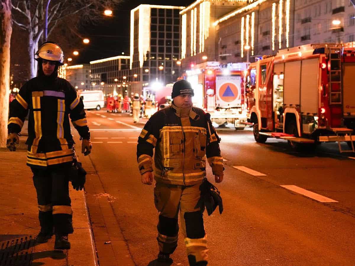 At least 2 dead, 60 injured after car rams into Germany Christmas market; Saudi man held
