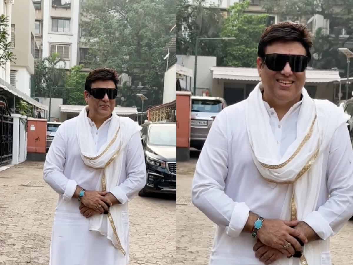 Govinda distributes sweets and meets fans on his 61st birthday