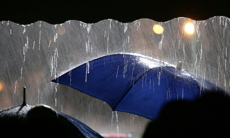 Representational Image of Hyderabad rains