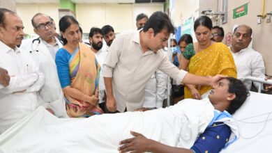 Telangana: KTR meets ASHA workers, urges Congress to fulfil promises