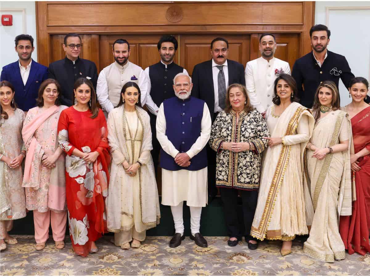 Kapoor family meets PM Modi