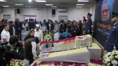 Manmohan Singh's final journey begins from AICC headquarters