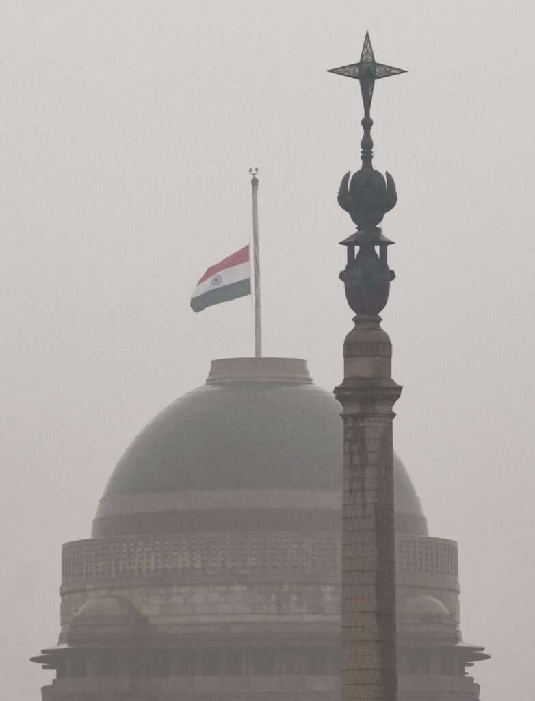 National flag to fly at half-mast following Manmohan Singh's death