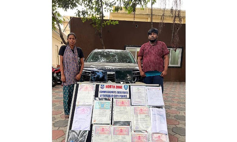 Two arrested for offering fake job visas worth 83 L in Hyderabad