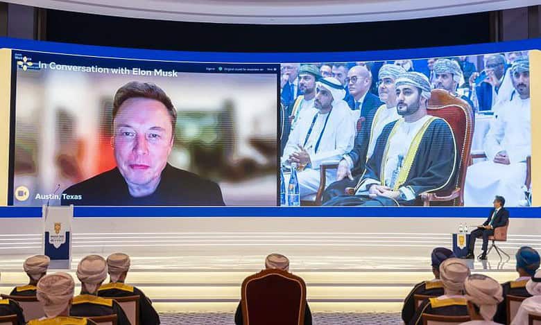 Oman Investment Authority (OIA) announcing it's acquisition of a stake in Musk company.