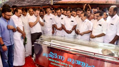 Rahul Gandhi in Thrissur