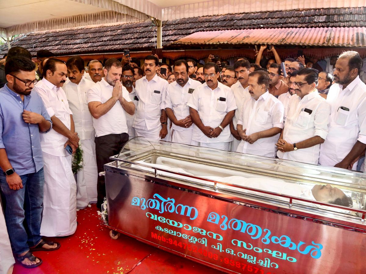 Rahul Gandhi in Thrissur