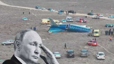 Putin Apologises for Azerbaijan airlines plane crash