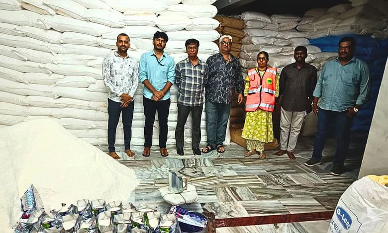Raids in Hyderabad company find 60 tonne spiked coconut powder