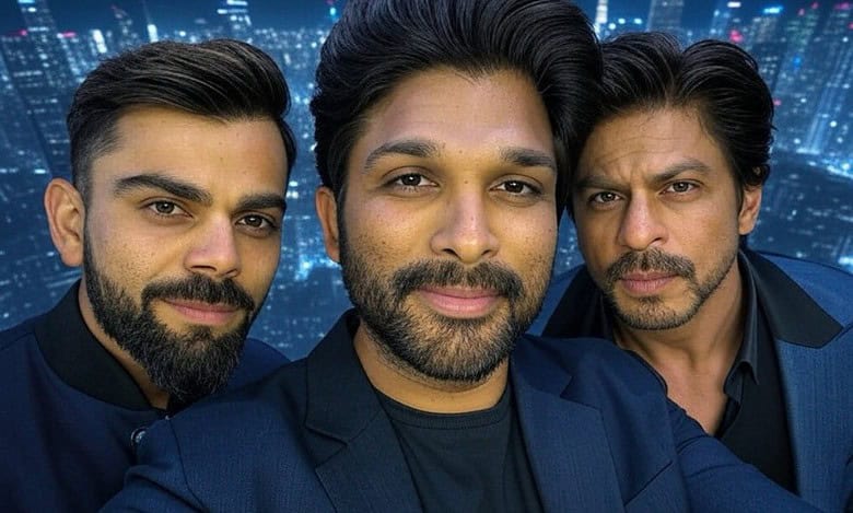 Dream selfie: Virat, SRK, Allu Arjun in one frame, thank to AI