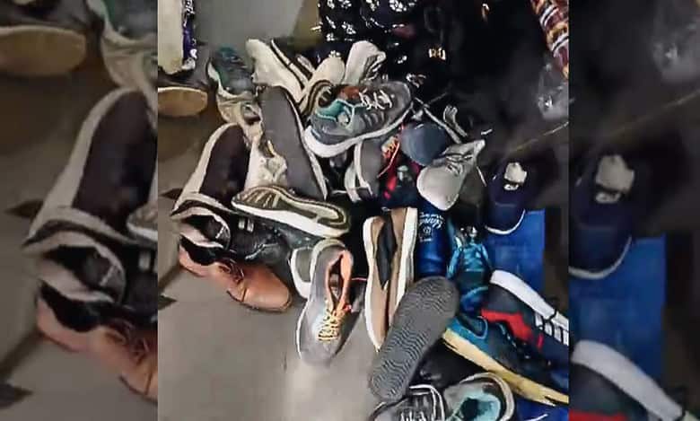 shoe theft in Hyderabad