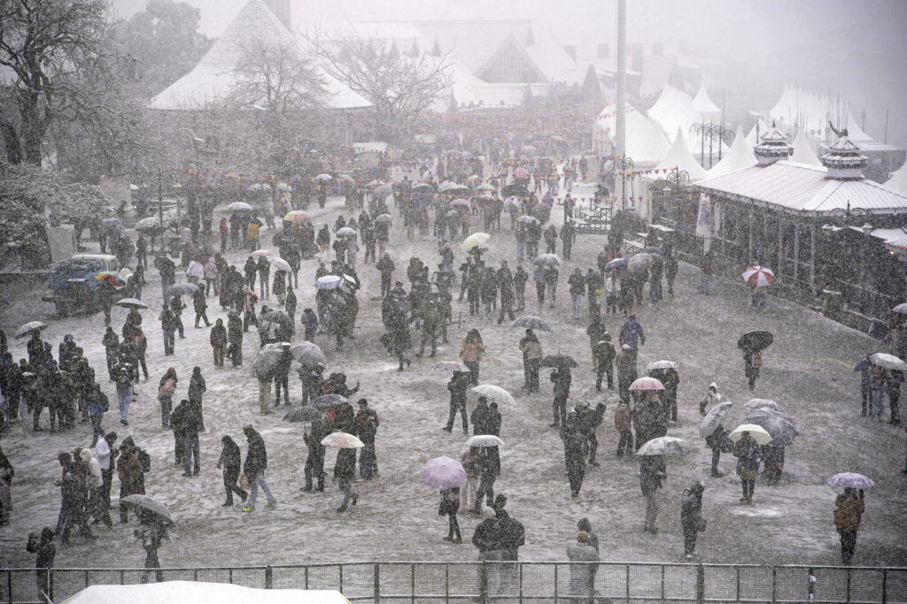 Snowfall in Shimla