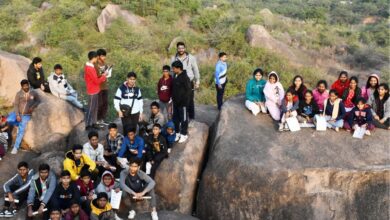 TGFDC organises overnight-stay nature camps for students and families at Manchirevula in Chilkur reserve forest.