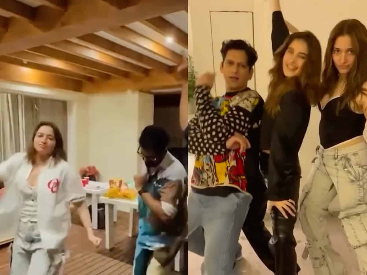 Tamannaah Bhatia is ‘Decembering’ with Vijay Varma and Kajal Aggarwal