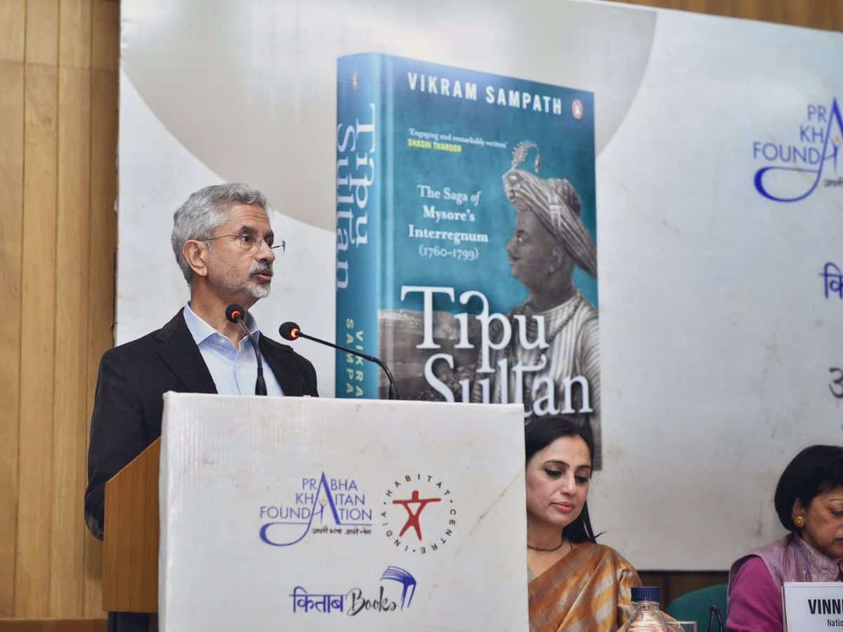 Tipu Sultan a 'complex figure' in history: Jaishankar